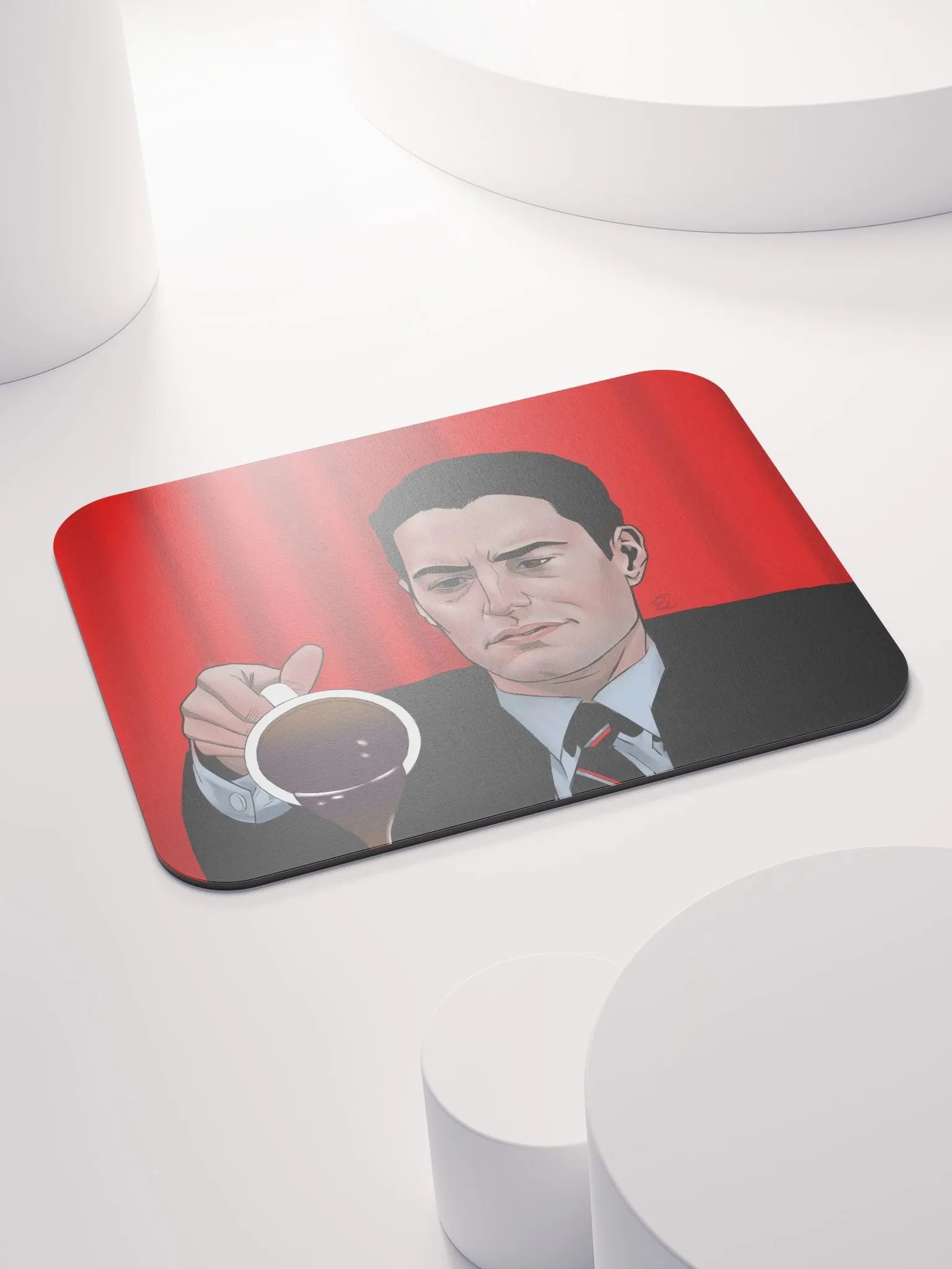Red Room Coffee mouse pad product image (4)