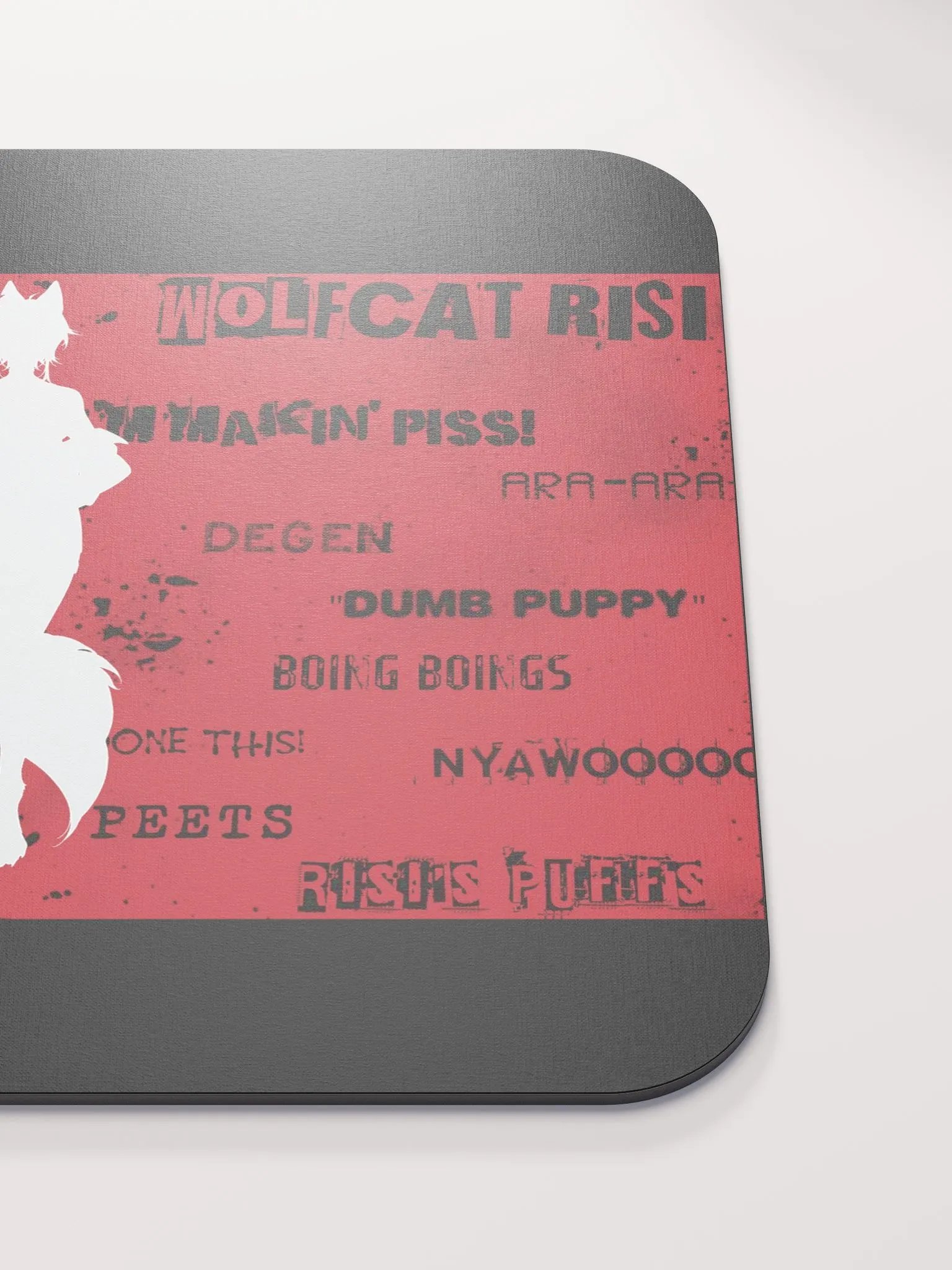 WolfcatRisi Word Wall Mousepad product image (5)
