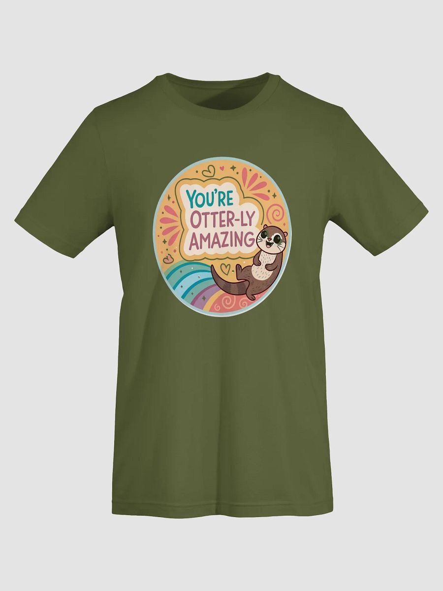 Otter-ly Amazing Wavy Stripes T-Shirt product image (52)