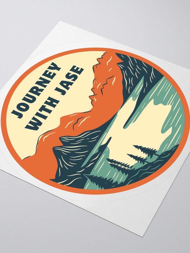 Journey With Jase Logo Sticker product image (1)