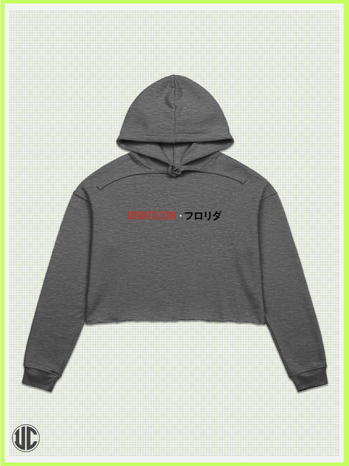 UnkoCon – Cocoa Beach FL Skater Crop Hoodie product image (2)