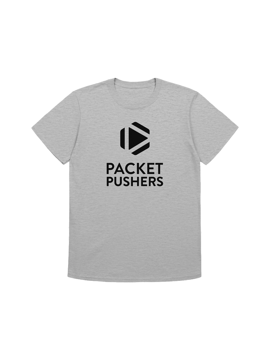 Packet Pushers T Shirt - Black Logo product image (1)