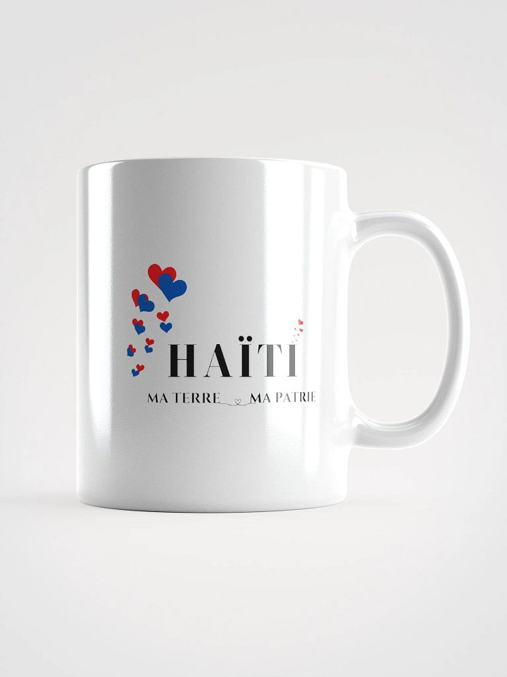 Haϊti Red and Blue Heart Mug product image (2)