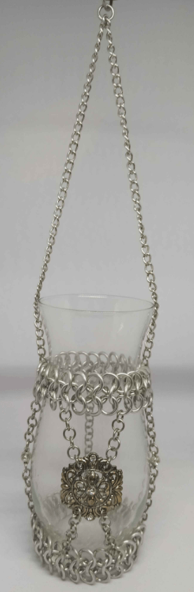 Snowflake Hanging Lantern Candleholder 2 piece set product image (2)