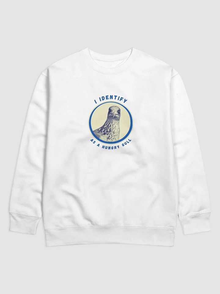 Gavin the Gull - I Identify as a Hungry Seagull Sweatshirt product image (1)