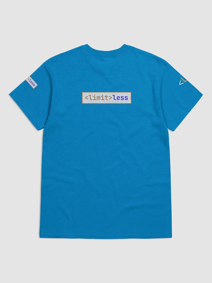 Limitless 90s Floppy Disk Tee | Retro Geek Nostalgia Shirt – Funny Techwear for Developers & Gamers product image (2)