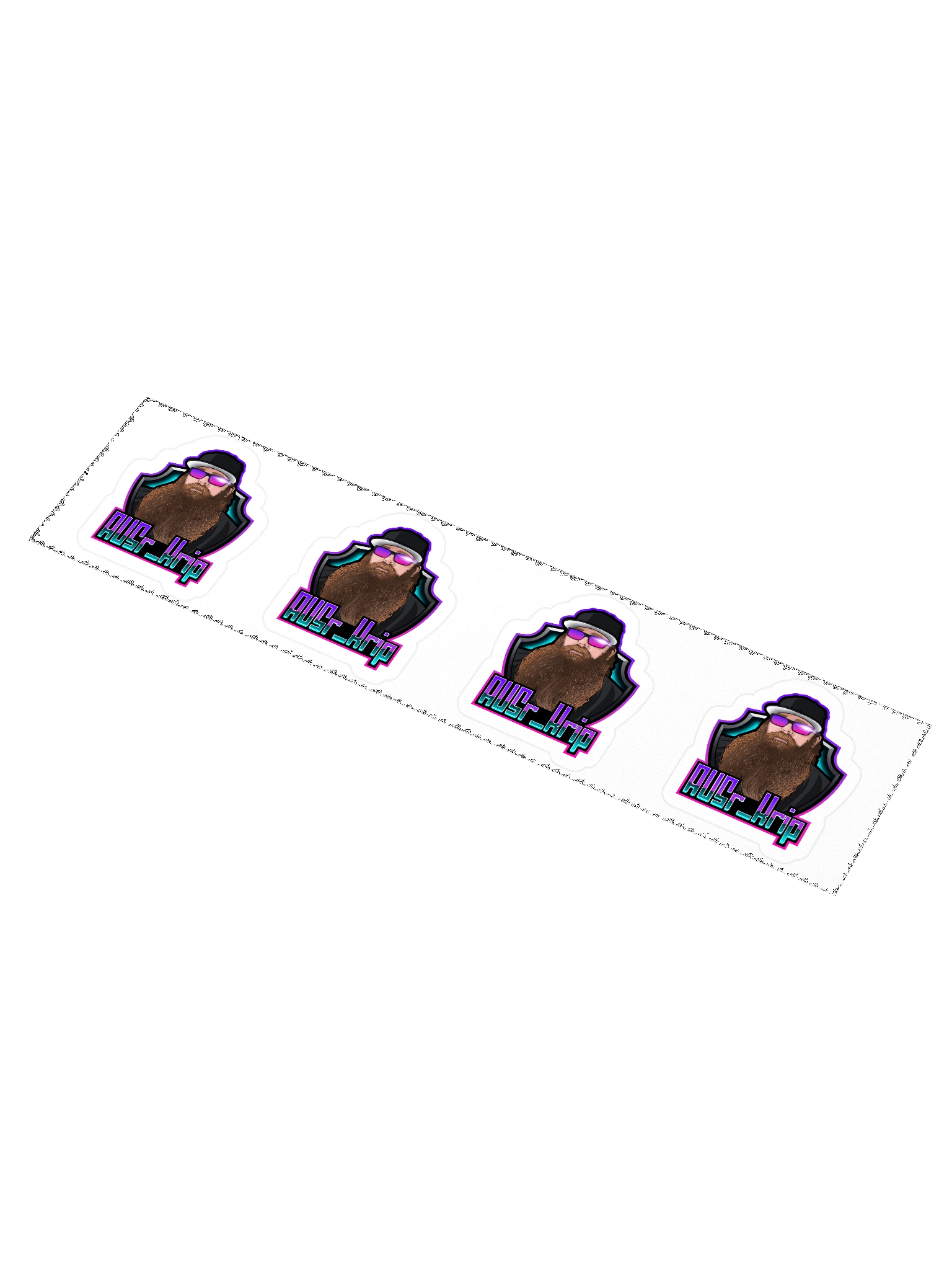 AUSr_Krip Sticker x4 product image (1)