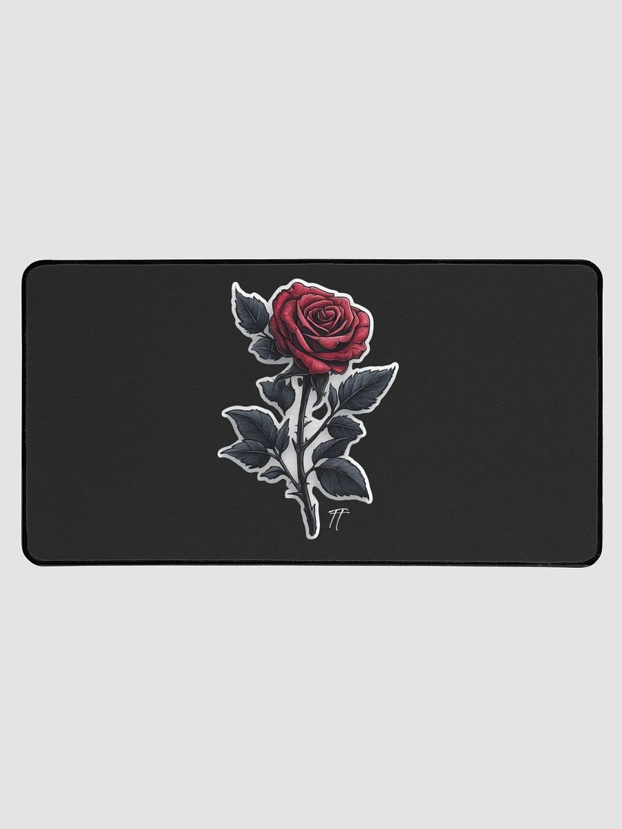 Stylized Rose Desk Mat product image (3)