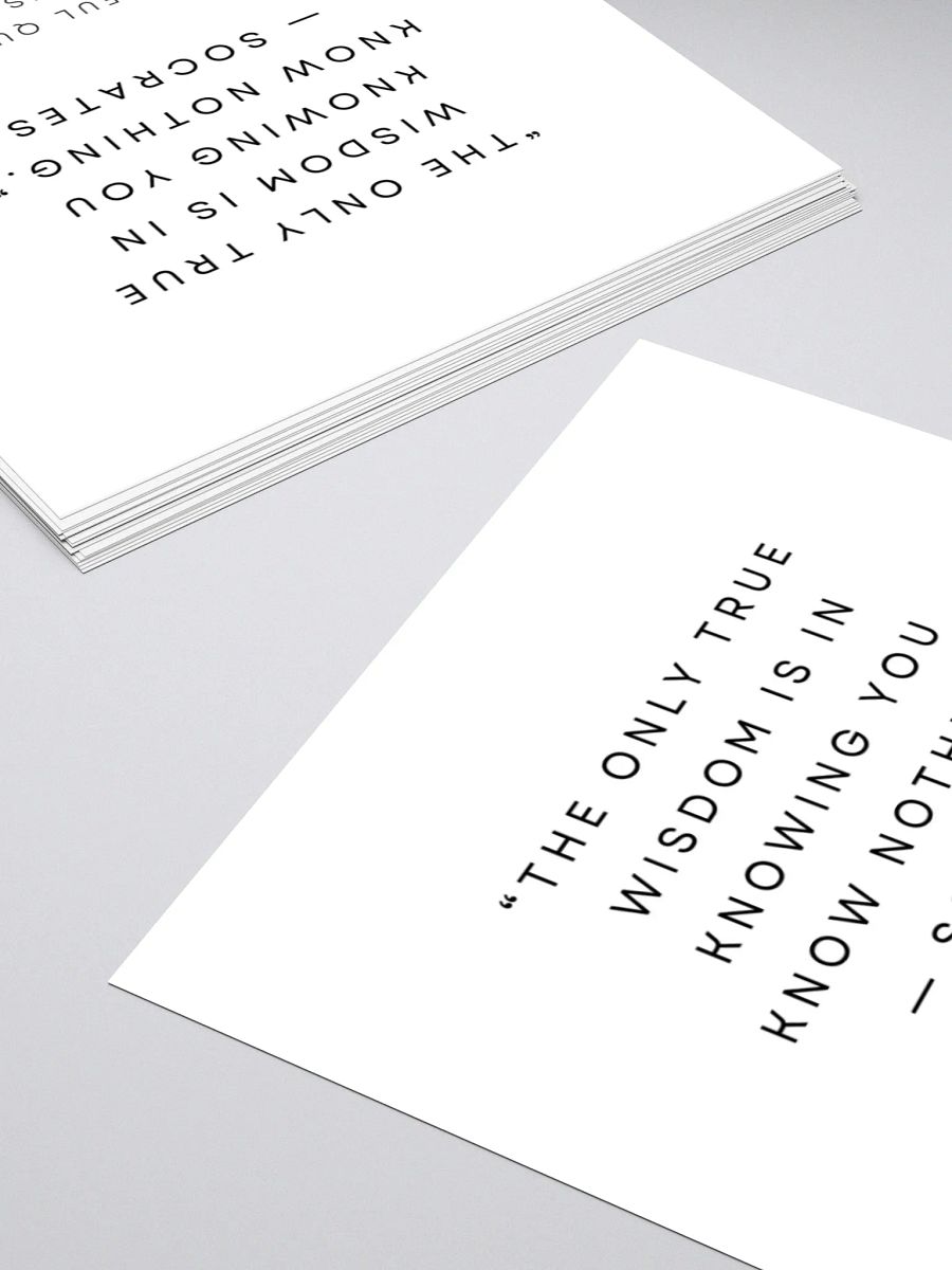 Wisdom in Stickers: Socrates Quote product image (7)