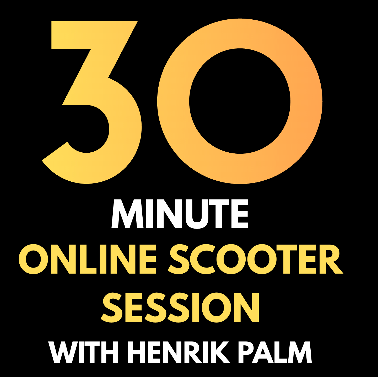 30 Minute Online Scooter Session with Henrik Palm product image (1)