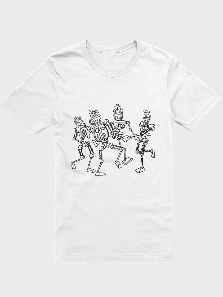 Spooky Scary Skelecogs Shirt - Black Print product image (1)