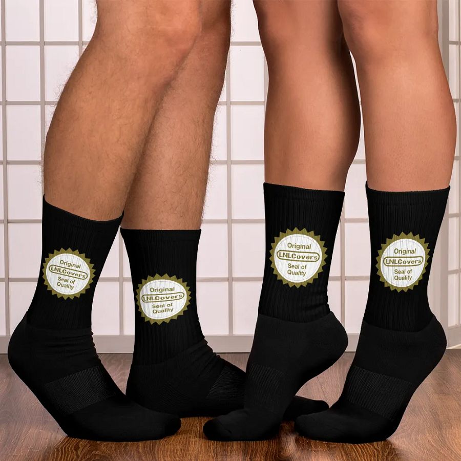 LNLCovers Seal of Quality - Black Socks product image (7)