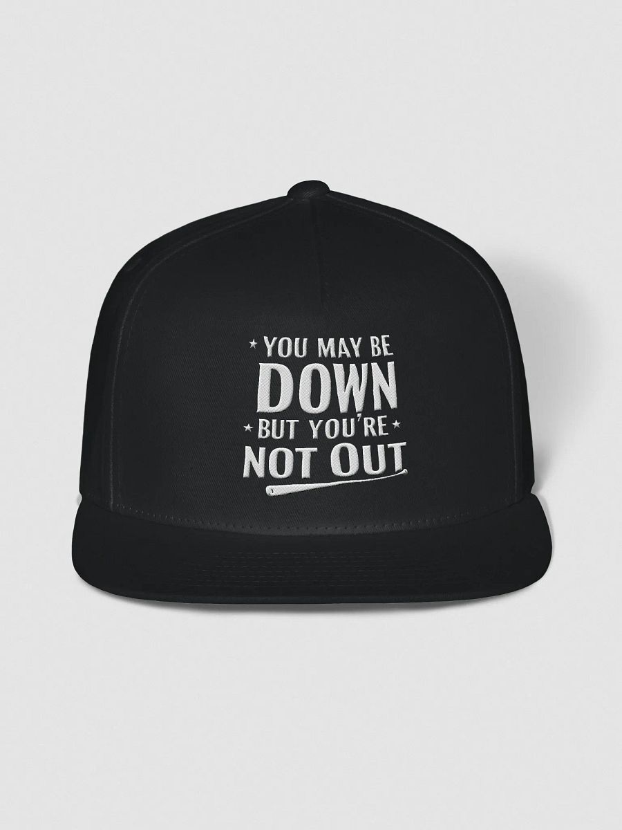 Down But Not Out Flat Snapback product image (37)