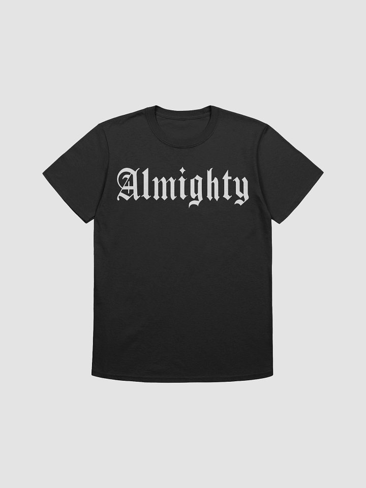 Almighty T-Shirt (Black) product image (1)