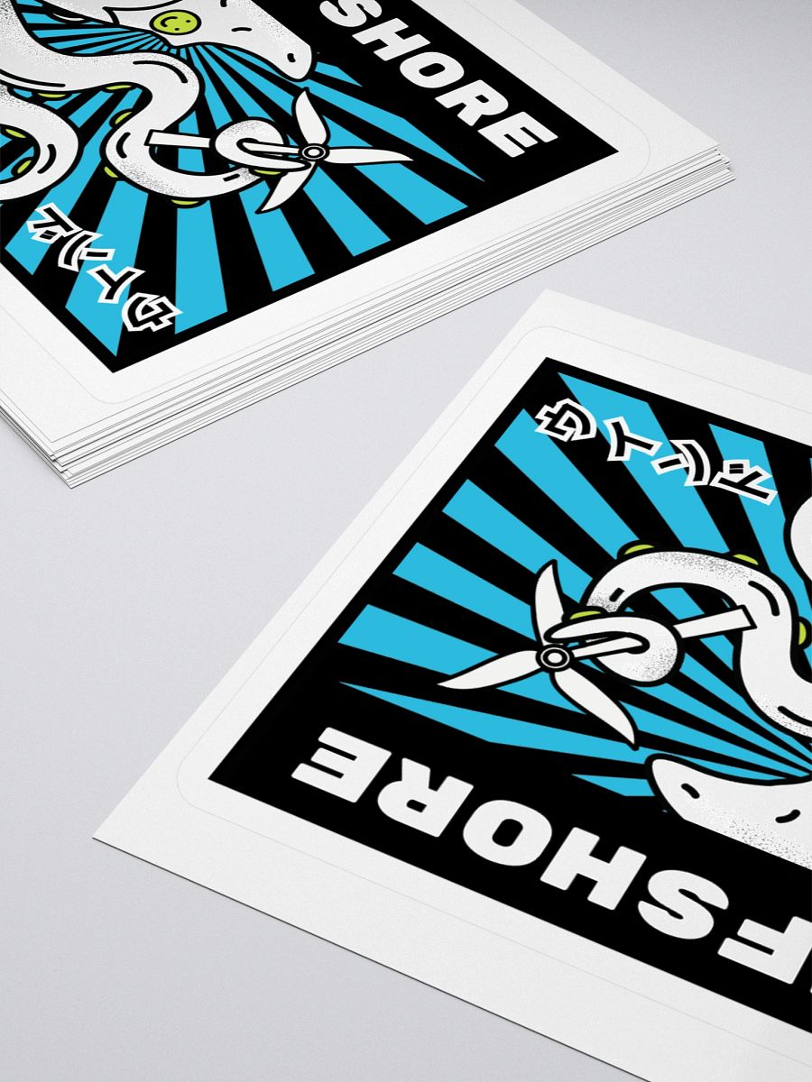 Squid Attack Sticker product image (4)