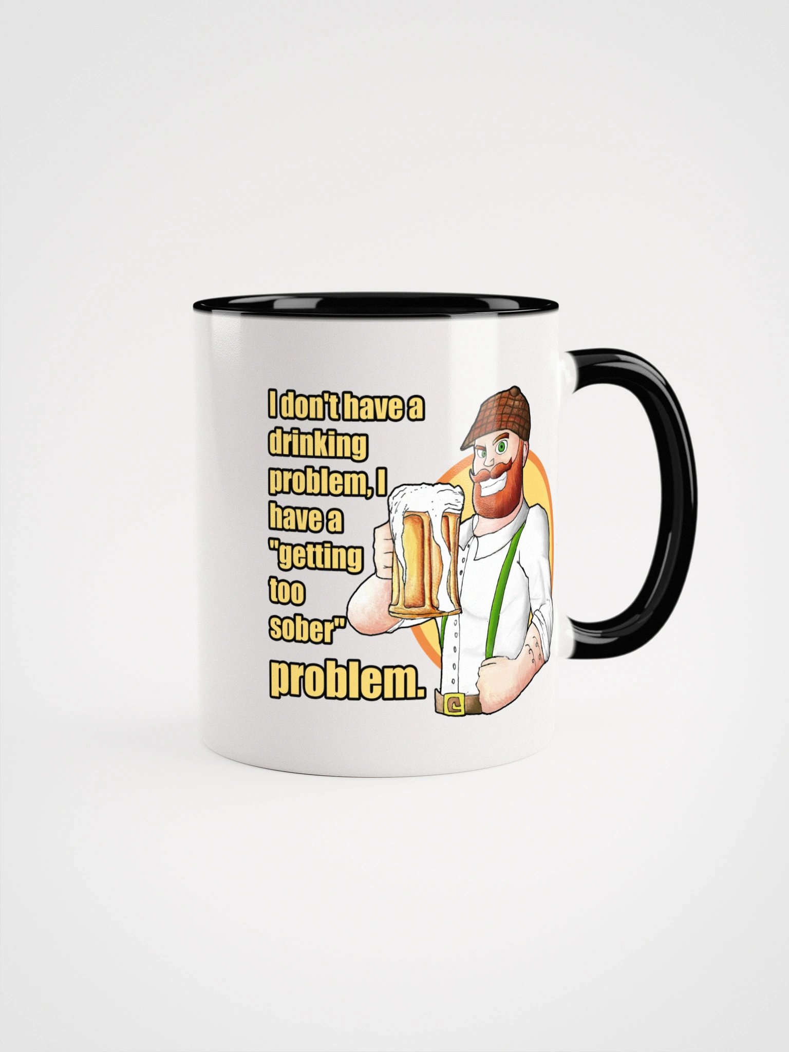 Beer lad 2 mug white product image (1)