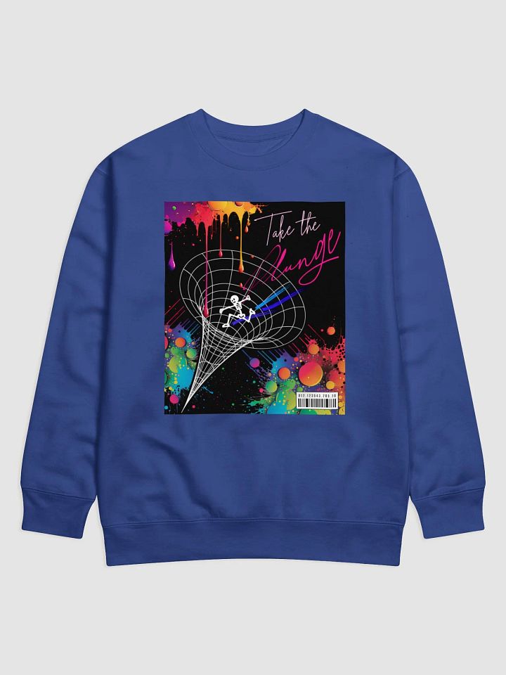 take the plunge, physics graffiti sweatshirt product image (1)