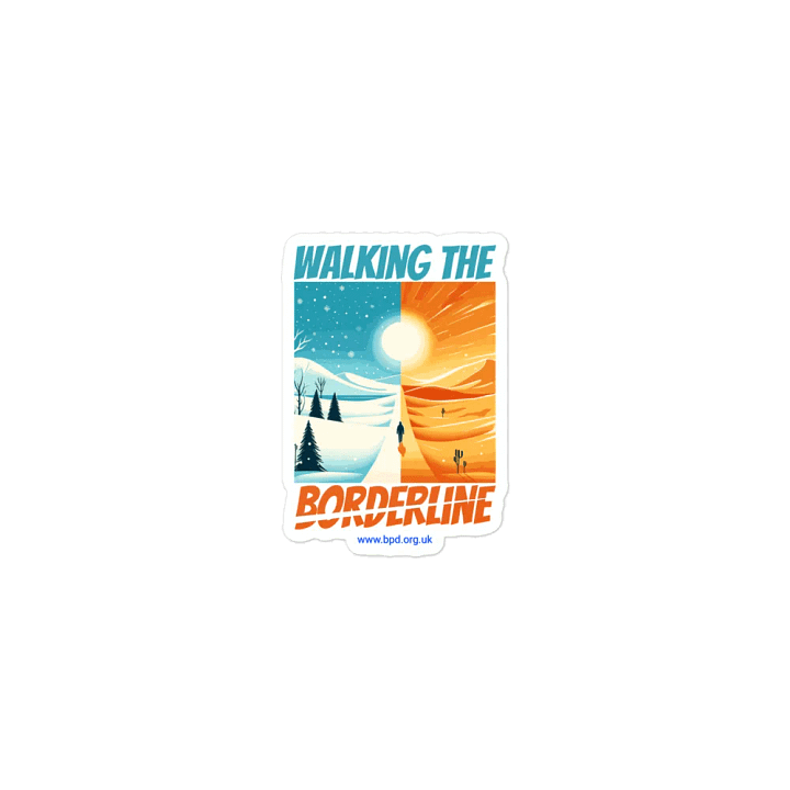 Walking The Borderline: BPD Awareness Magnet product image (2)