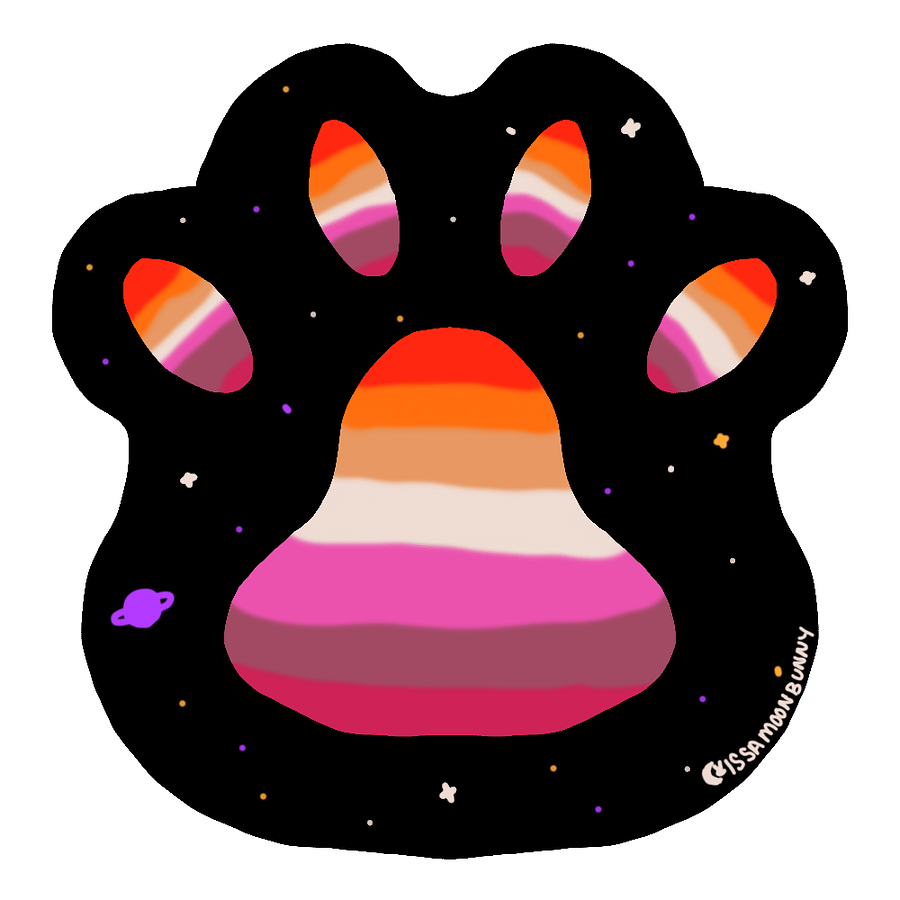 Lesbian Pride is Paw-some! product image (1)