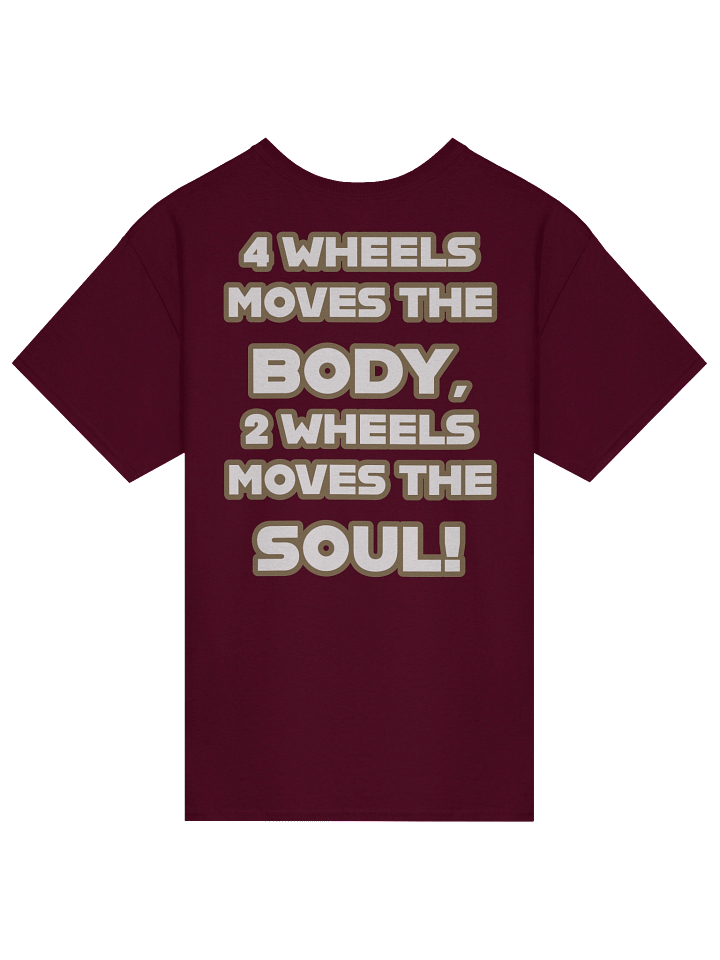 Road Reality 2 vs 4 Wheels Tee product image (1)