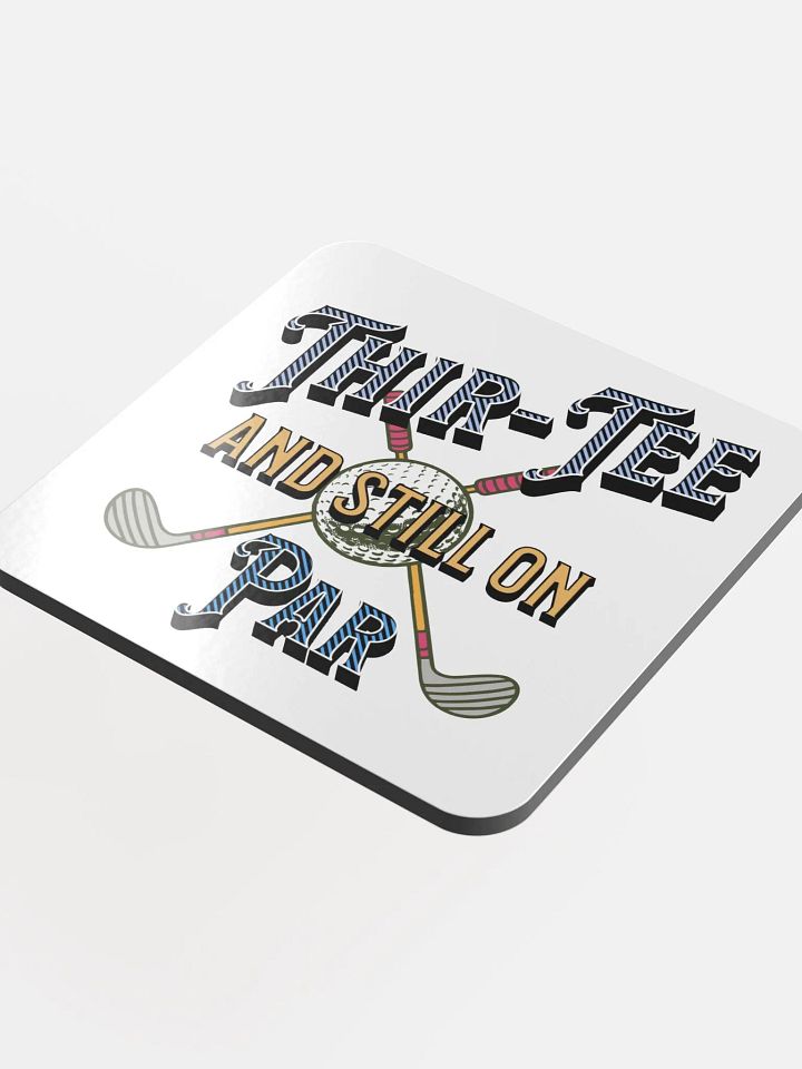 Thir-Tee And Still On Par Golf Coaster Set product image (1)