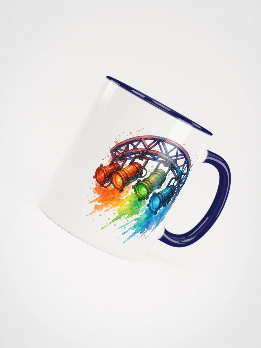 Theatrically Jerry: "Water-PAR II" Watercolor PAR Light Ceramic Mug product image (45)
