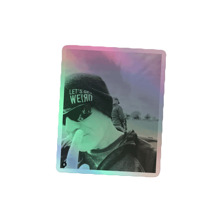 Lets Get Weird Sticker product image (2)
