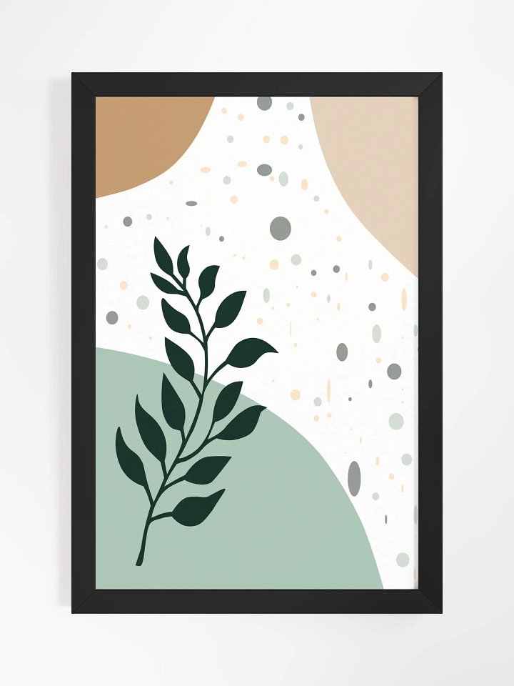 Nature's Abstract Embrace Poster product image (7)