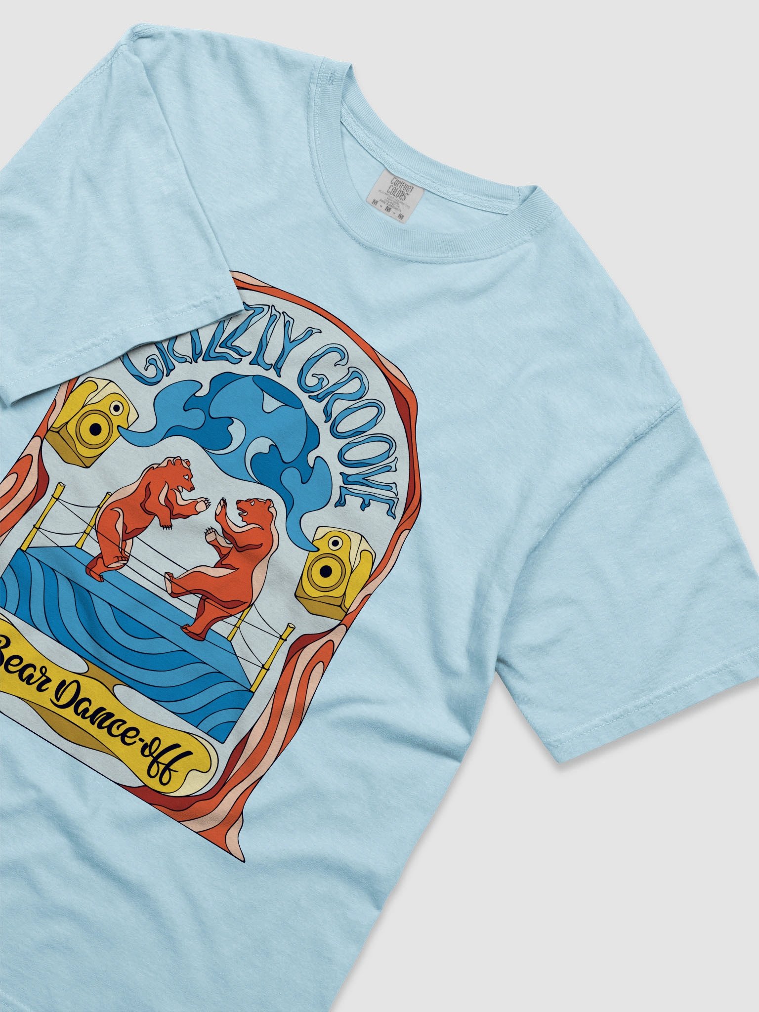 Grizzly Groove Unisex T-shirt product image (2)