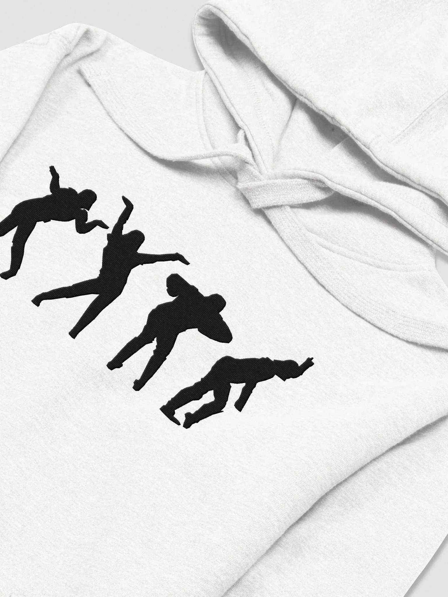 ⚪Nuh Uh Hoodie Unisex (White) product image (2)