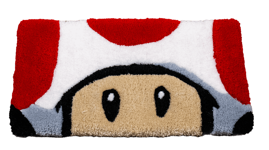 Desk Rug: Mushroom Video Game Guy product image (1)
