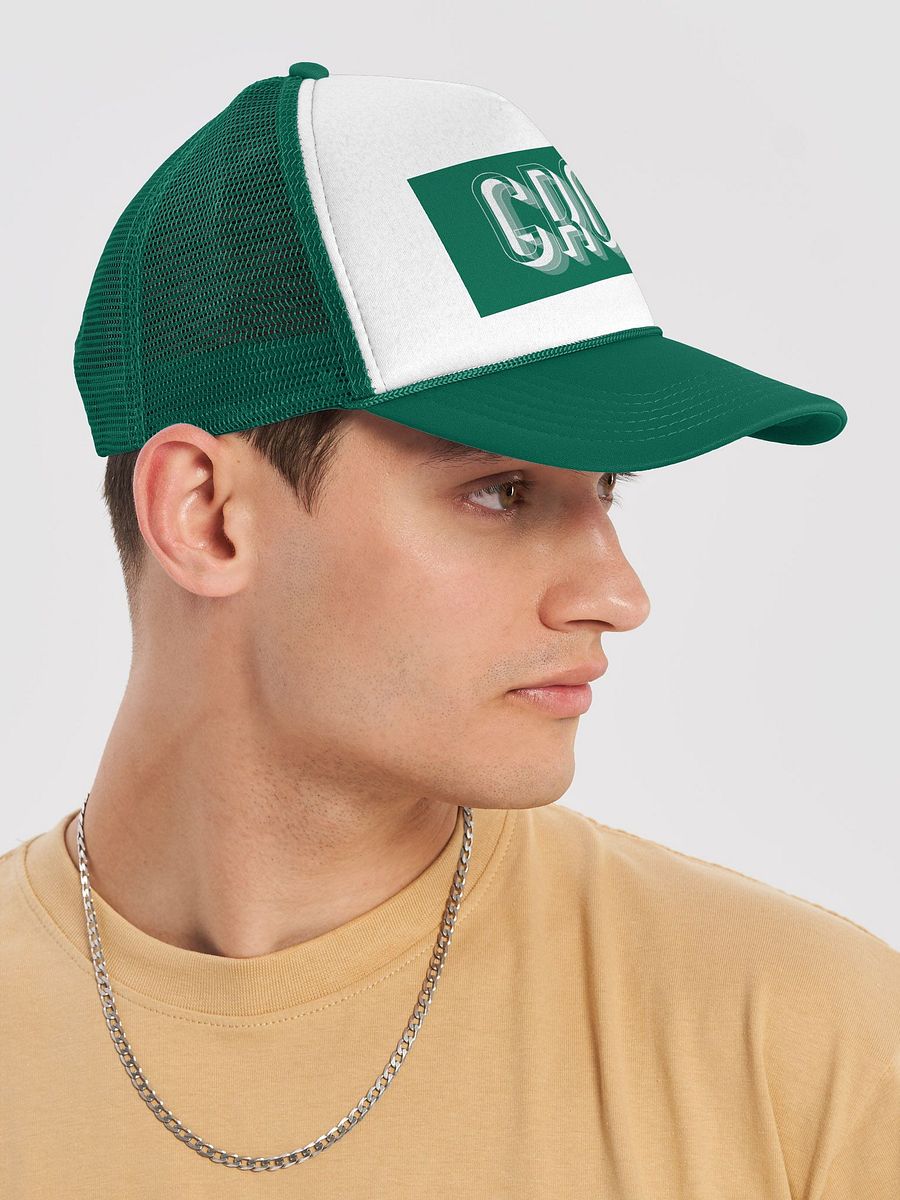 Grow 3D Foam Trucker Hat product image (6)