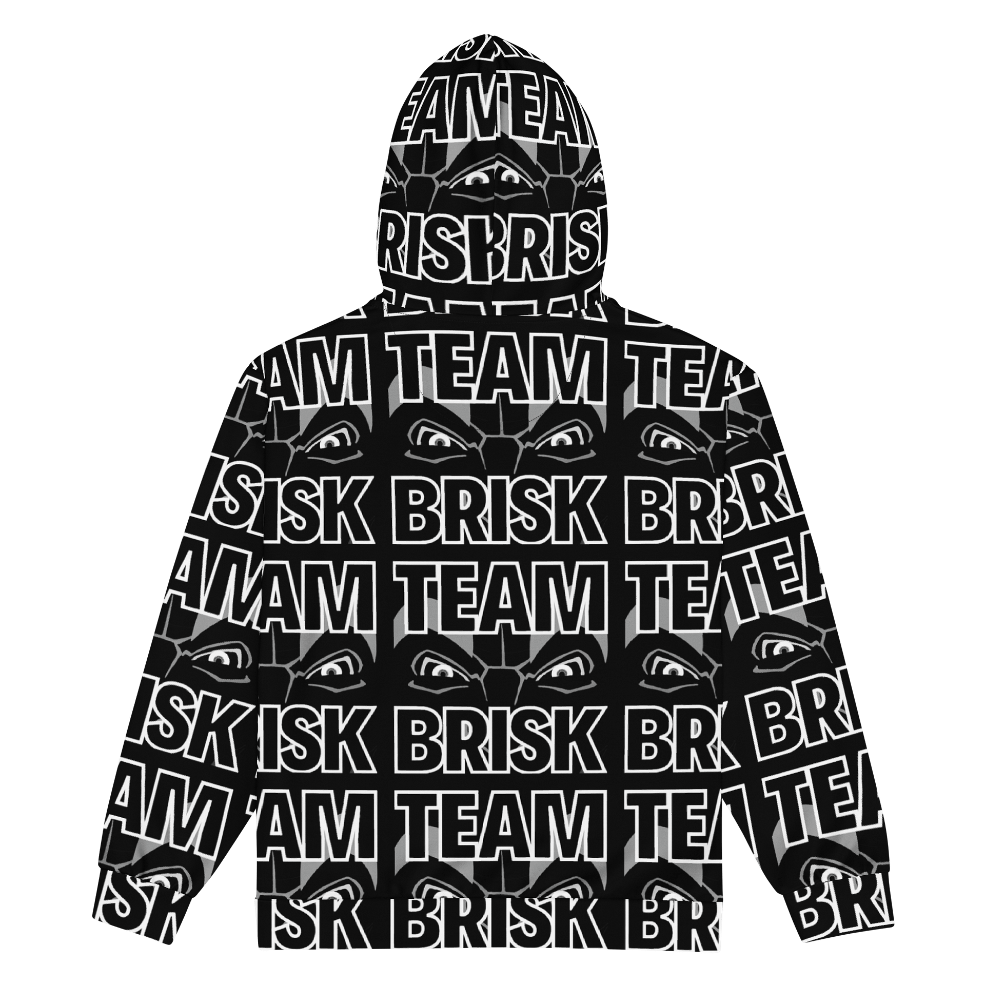 Team Brisk Recycled Unisex All Over Print Hoodie product image (3)