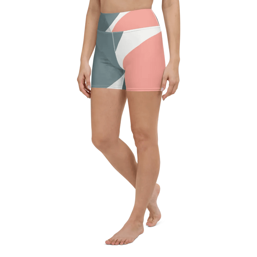 Organic Peach Yoga Shorts product image (5)