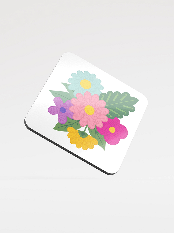 Floral Yarn Coaster - Crochet product image (1)