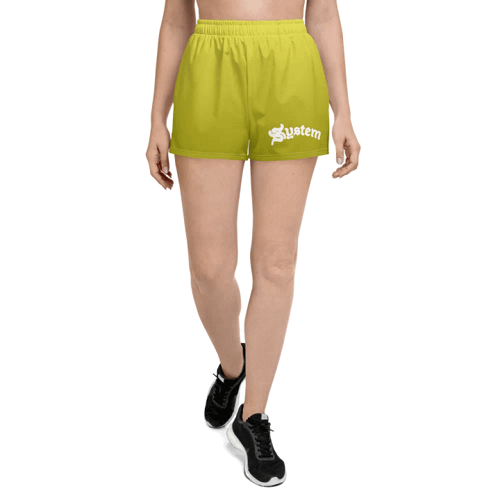 TAKE YOUR FLOWERS Women's Shorts Easter Yellow product image (2)