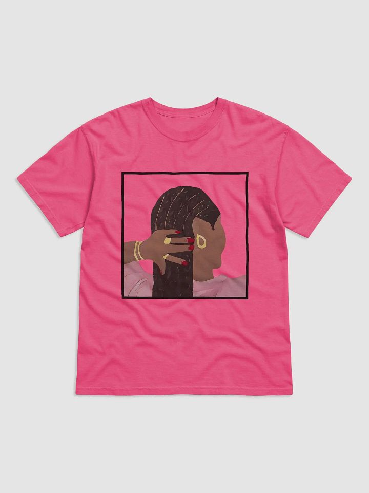 Braided Beauty T-Shirt – Artistic & Bold Expression product image (1)