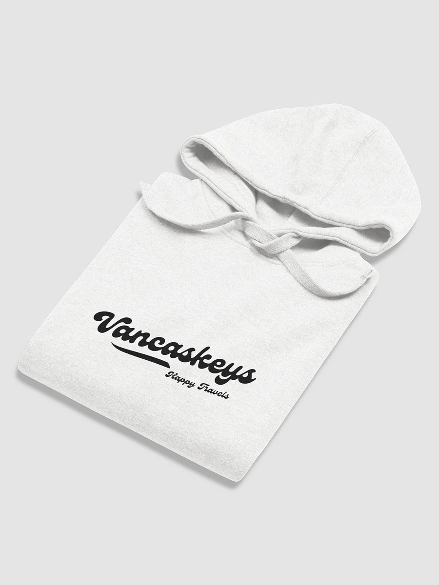 Vancaskey White Hoodie (Front/Back Logo) product image (6)