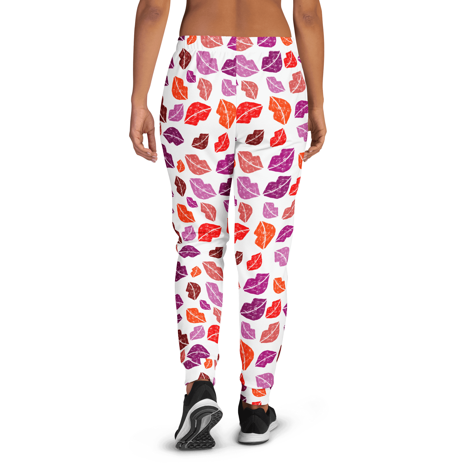 Vibrant Colorful Lips Women's Joggers product image (1)