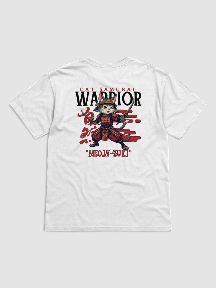 Meow-zuki Samurai Warrior T-Shirt product image (1)