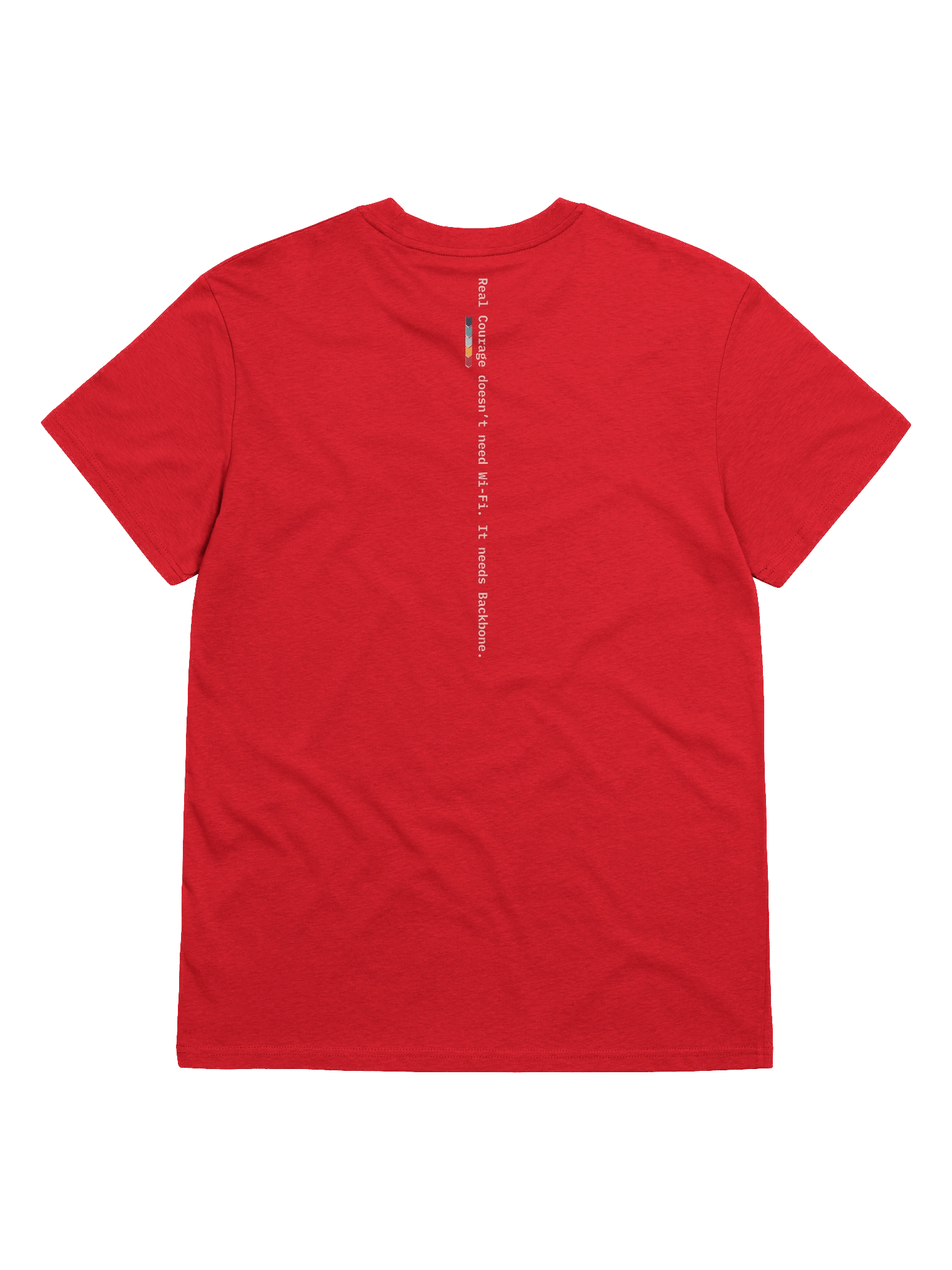 Digital Decency Tee – “Courage Isn’t Clickable” | Anti-Bullying Organic Cotton T-Shirt — Fulfilled in EU/UK product image (4)