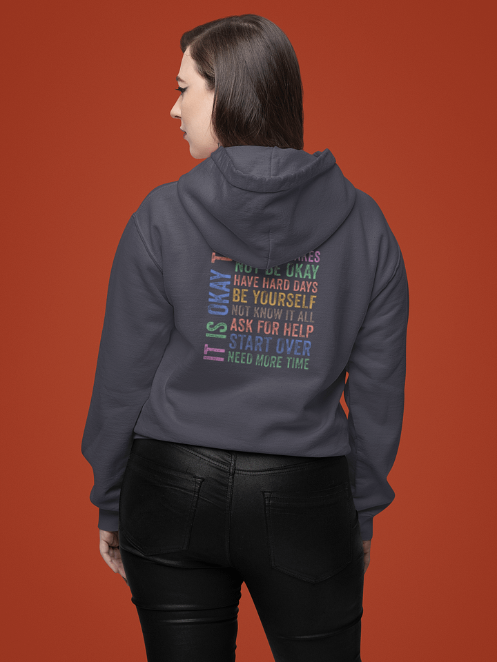 It's Okay Hoodie product image (1)