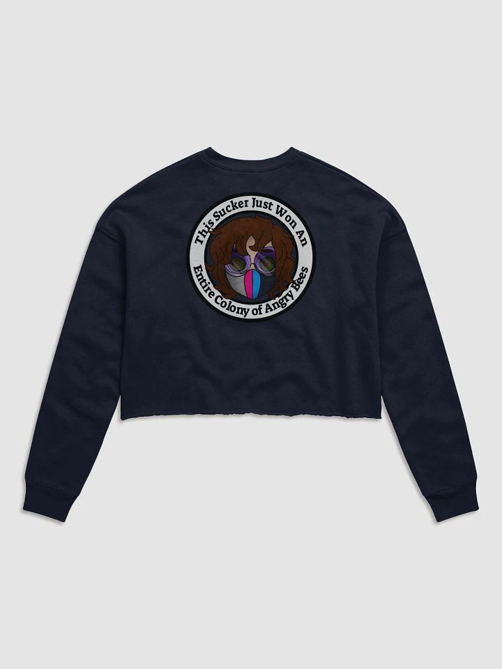 Angry Bees - Crop Top Sweatshirt product image (2)