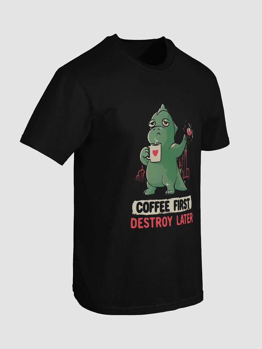Relaxed Dino Coffee Crusher T-Shirt product image (7)