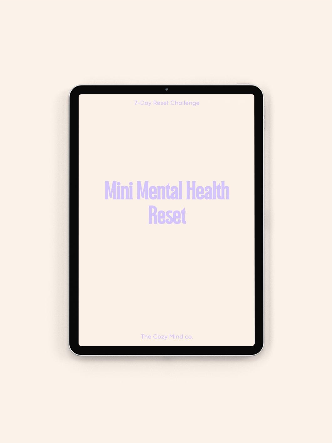 Mini Mental health reset challenge product image (2)