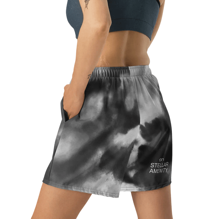STELLAR AMENITY Nebula Sky Athletic Long Shorts product image (2)