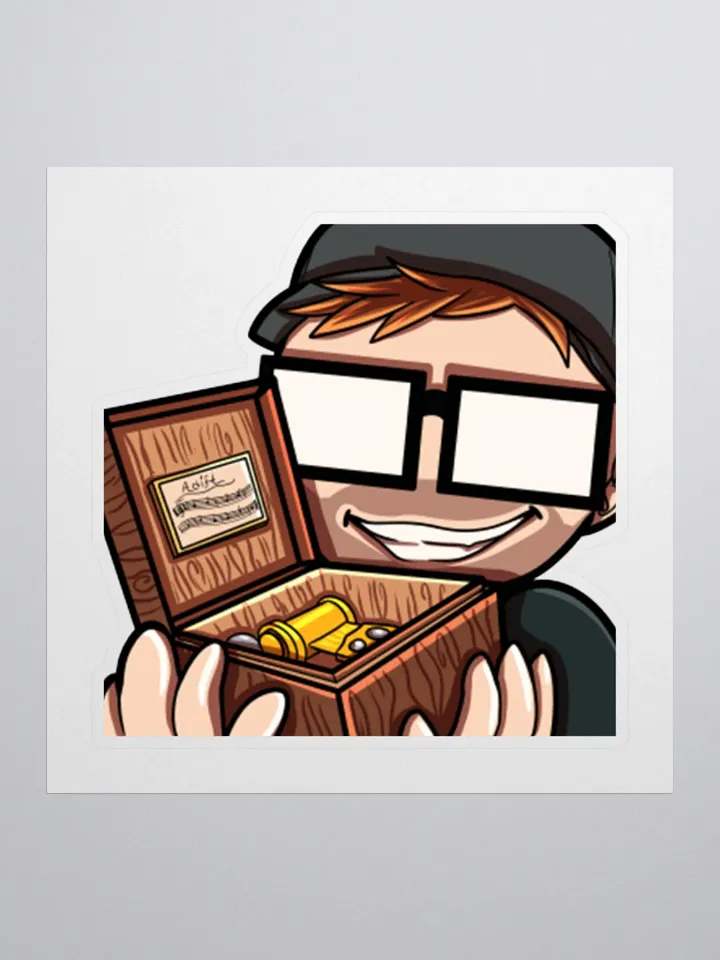 FlashForce Music Box Sticker product image (1)