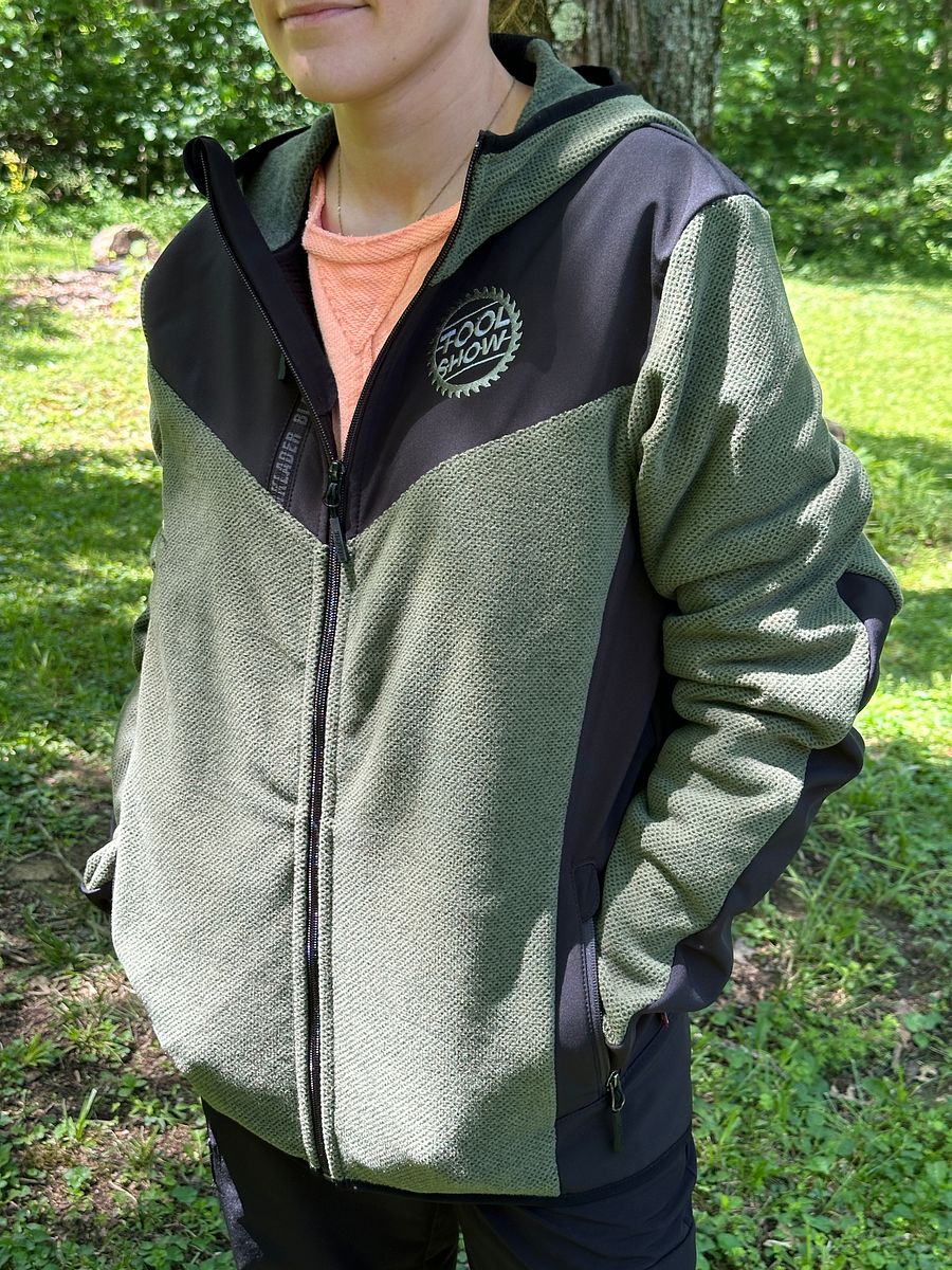 Blaklader Knitted Fleece Jacket with Tool Show Embroidery product image (4)