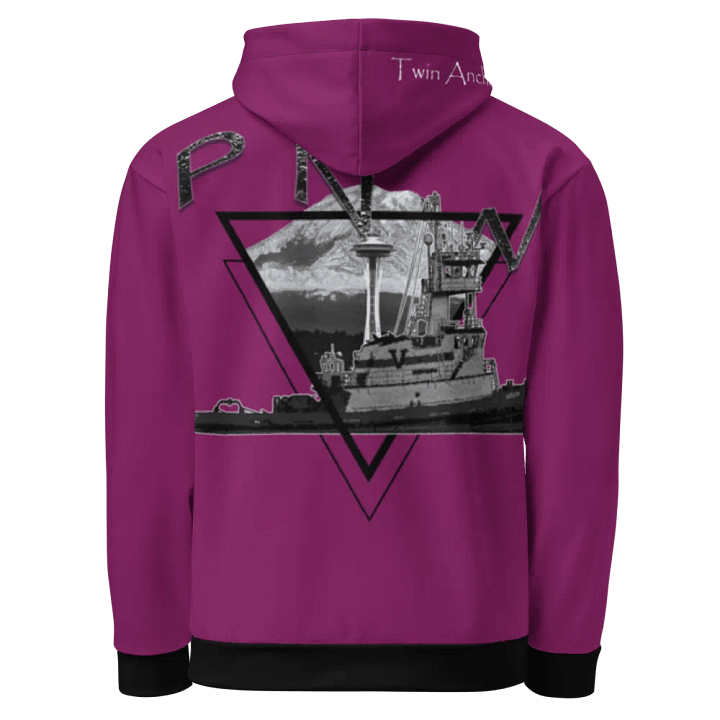 Eggplant PNW 1 Hudson VB Hoodie product image (1)