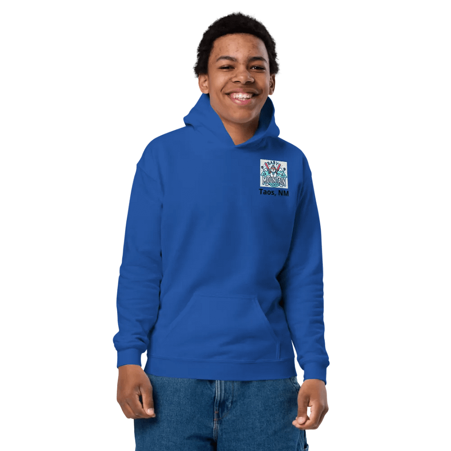 Snowman Slope Youth Hoodie - Taos, NM product image (7)
